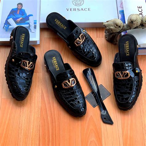 versace half shoes